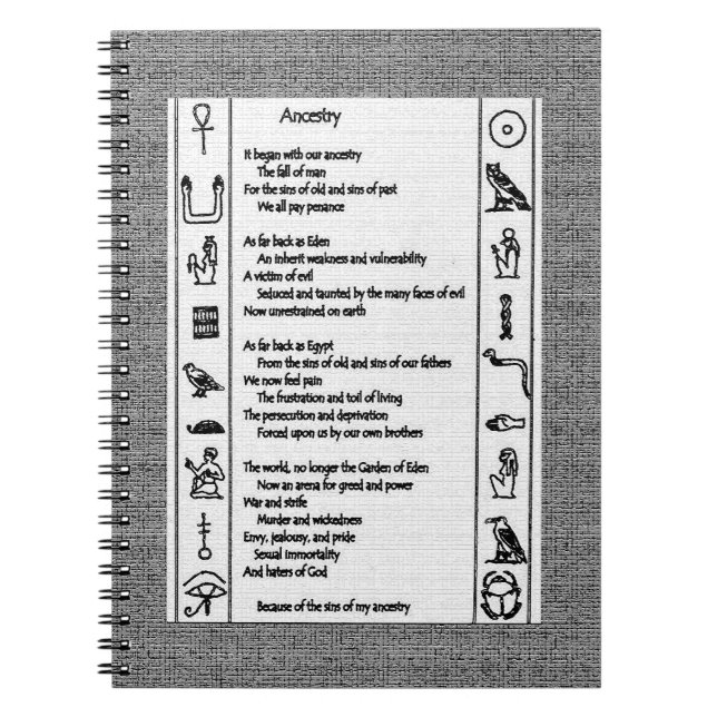 Caderno Espiral Ancestralidade (Frente)