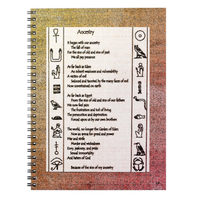 Caderno Espiral Ancestralidade (Frente)