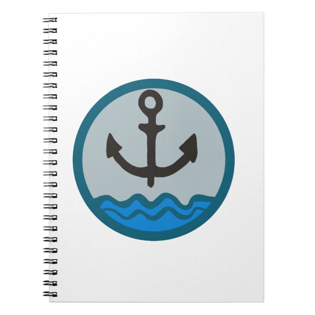 Caderno Espiral ancla (Frente)