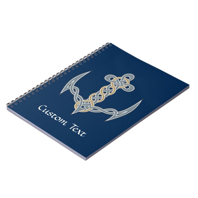 Caderno Espiral Âncora Celta 1 (Left Side)