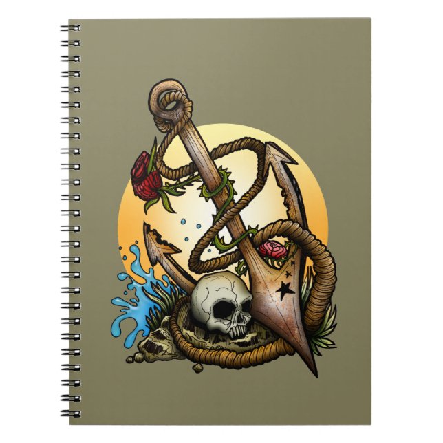 Caderno Espiral Ancorado (Frente)