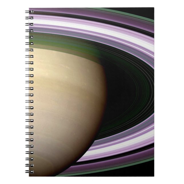 Caderno Espiral Anéis de Saturno (Frente)