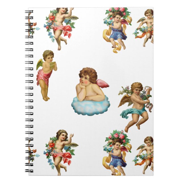 Caderno Espiral Anel cherub antigo (Frente)