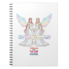 Caderno Espiral Angel Collection