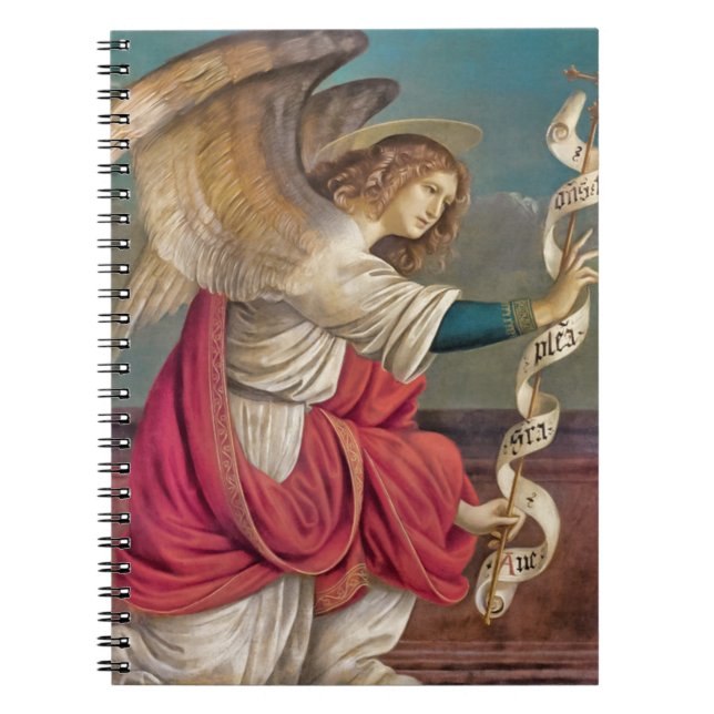 Caderno Espiral Angel Gabriel Vintage (Frente)
