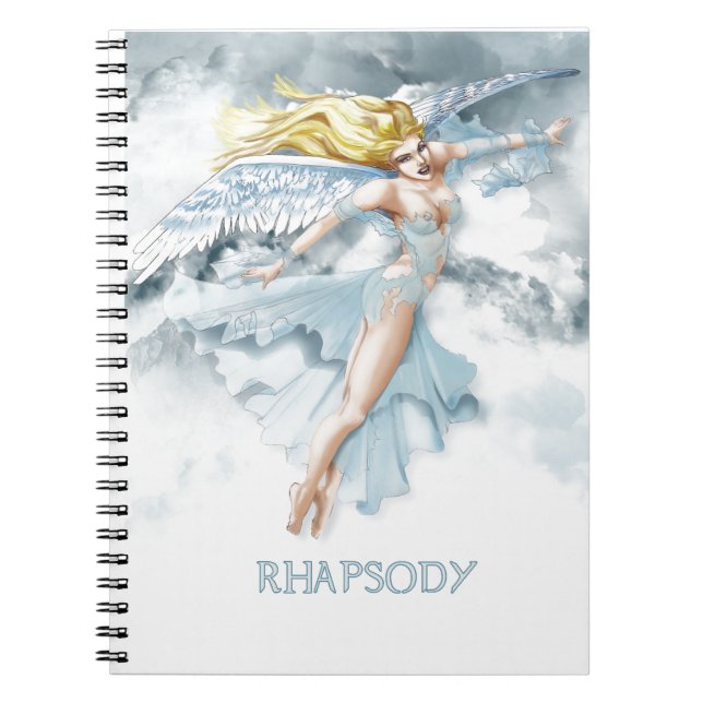 Caderno Espiral Angel Rhapsody - Notebook (Frente)