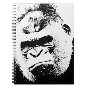 Caderno Espiral Angry Gorilla