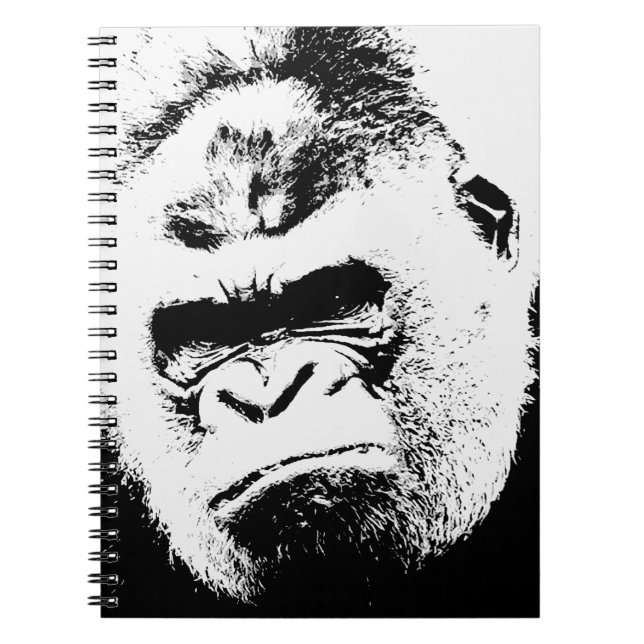 Caderno Espiral Angry Gorilla (Frente)