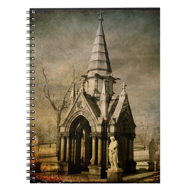 Caderno Espiral Ângulos de Vintage (Frente)