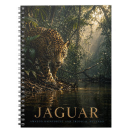 Caderno Espiral Animais da Floresta Amazônica JAGUAR