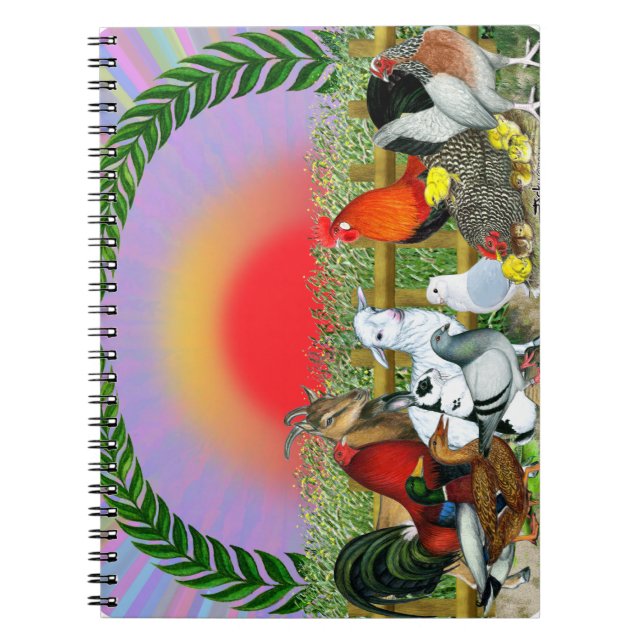 Caderno Espiral Animais de exploração (Frente)
