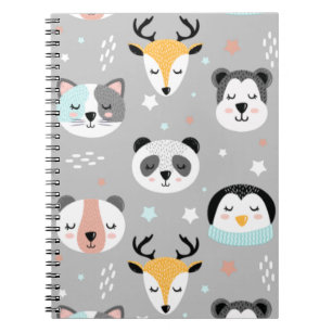 Caderno Espiral Animais de inverno