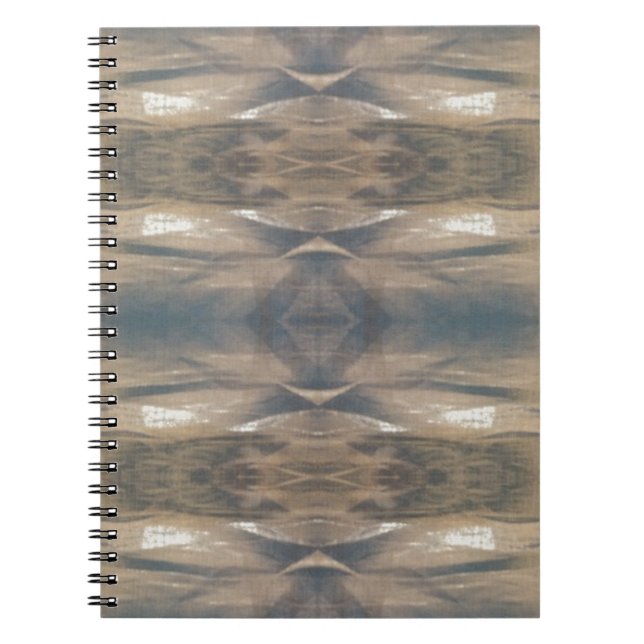 Caderno Espiral Animais Selvagens Leopardo Padrão Selvagem Castanh (Frente)