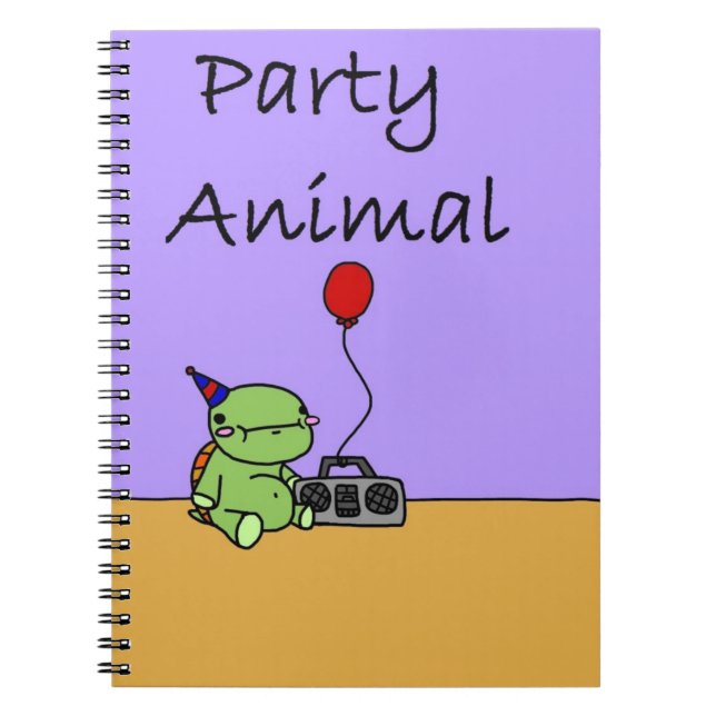 Caderno Espiral Animal de partido (Frente)