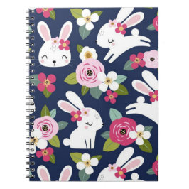 Caderno Espiral Animal floral 