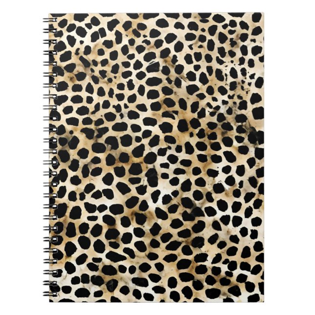 Caderno Espiral Animal Print - Spiral Photo Notebook  (Frente)