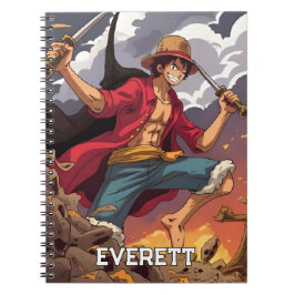 Caderno Espiral Anime Fanart