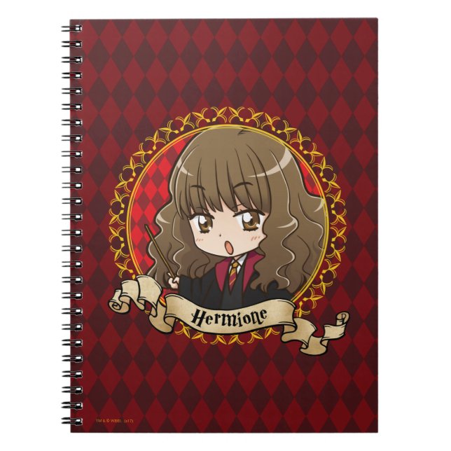 Caderno Espiral Anime Hermione Granger (Frente)
