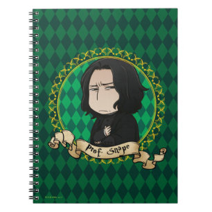 Caderno Espiral Anime Professor Snape