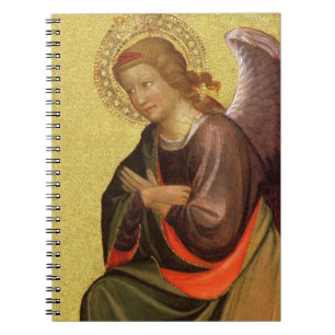 Caderno Espiral Anjo da Renascença pelo Mestre do Bambino Vispo