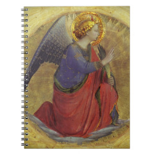 Caderno Espiral Anjo de Anunciação de Fra Angélico