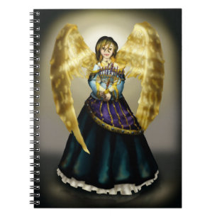 Caderno Espiral Anjo de Chanukah