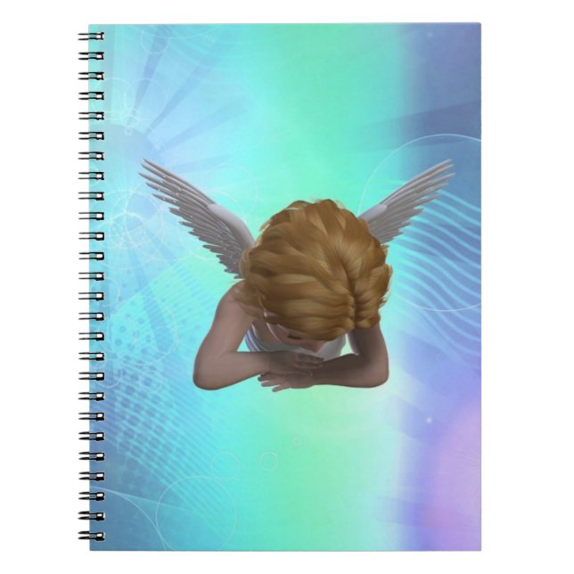 Caderno Espiral Anjo de grito (Frente)