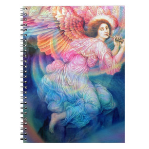 Caderno Espiral Anjo do arco-íris