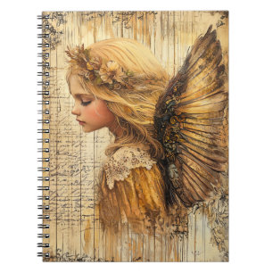 Caderno Espiral Anjo Fofo