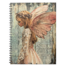 Caderno Espiral Anjo Fofo