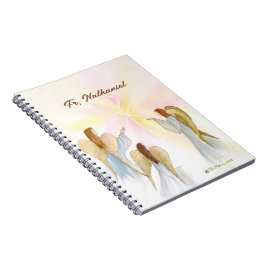 Caderno Espiral Anjos Religiosos Personalizados