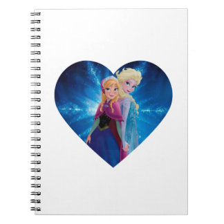 Caderno Espiral Anna e Elsa Frozen
