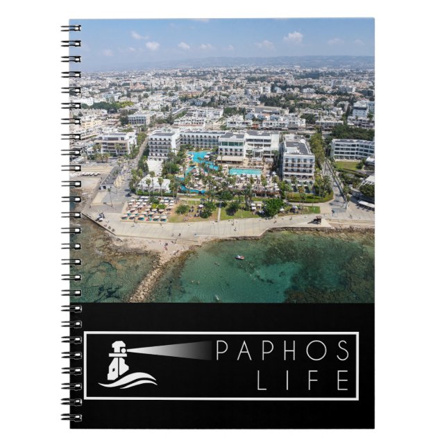 Caderno Espiral Annabelle Hotel Paphos, Chipre (Frente)