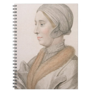 Caderno Espiral Anne Boleyn (1507-36) gravada por Francesco Bartol