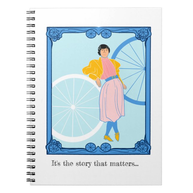 Caderno Espiral Annie Londonderry (Frente)