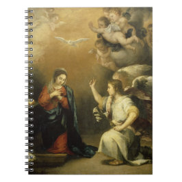 Caderno Espiral Annuntigação Mary e Arcanjo Gabriel de Belas Artes