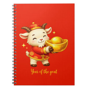Caderno Espiral Ano da cabra