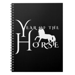 Caderno Espiral Ano do cavalo