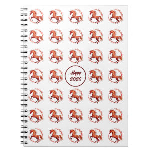 Caderno Espiral Ano do Cavalo 2026