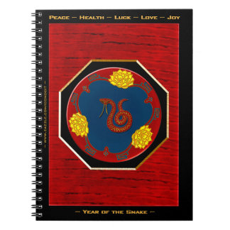 Caderno Espiral Ano Do Cobra (Personalizado)