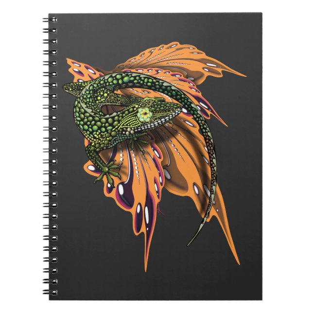 Caderno Espiral Anole Lizard (Frente)