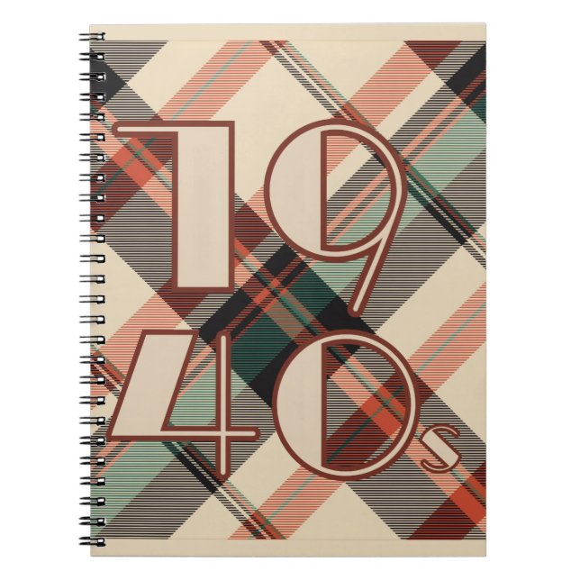 Caderno Espiral anos 40 (Frente)