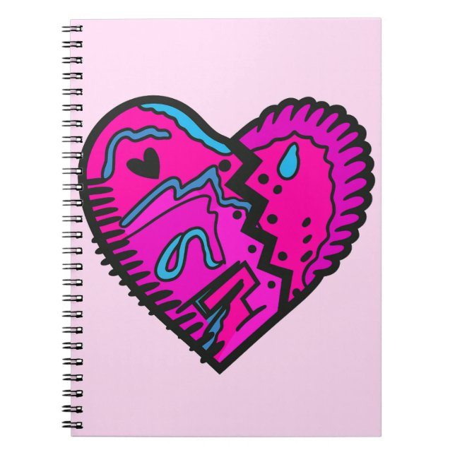 Caderno Espiral Anos 80 Brilhante (Frente)