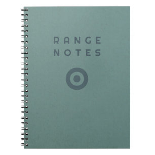 Caderno Espiral Anotações de Tiro - Diário de Tiro