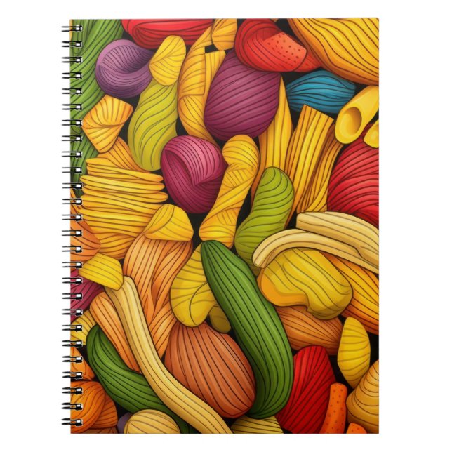Caderno Espiral Antecedentes de arte em massa (Frente)