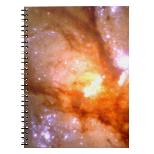 Caderno Espiral Antennae Galaxy Closeup (NGC 4038:4039 ) (Frente)