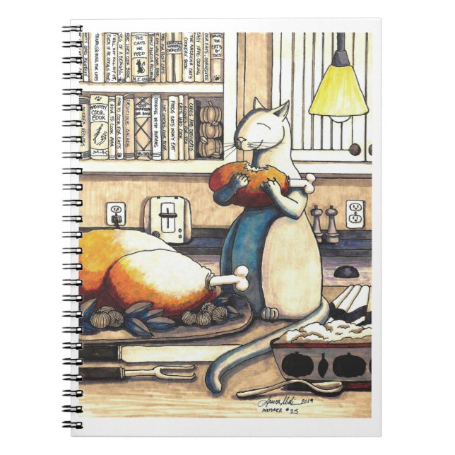 Caderno Espiral Antics in the Kitchen espiral notebook (Frente)