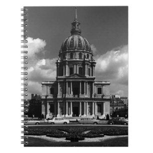 Caderno Espiral Antiga França Paris Igreja São Luís Invalides