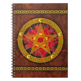 Caderno Espiral Antigo Tome Místico de Feitiços e Poções Mágicas I