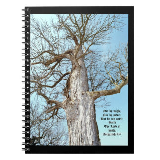 Caderno Espiral Antigos Ash Zechariah 4:6